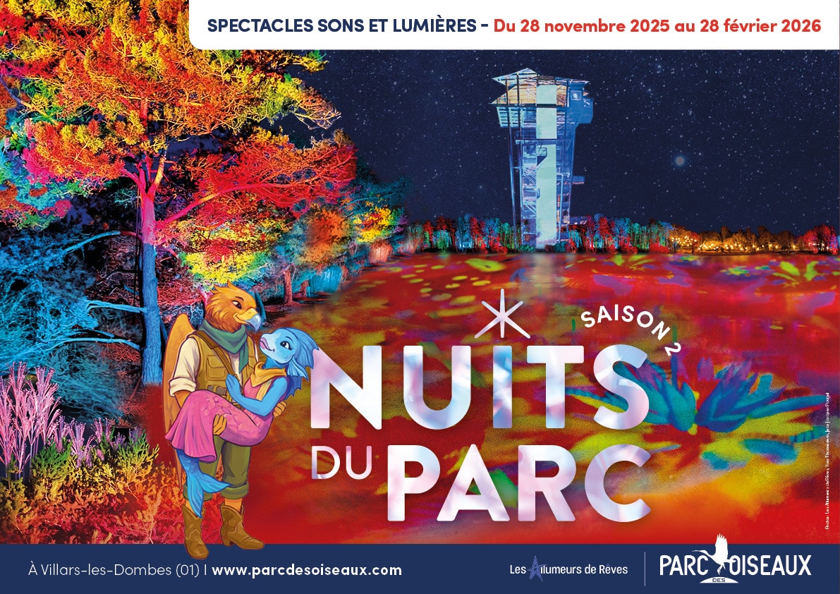 LES NUITS DU PARC 2025 Affiche A3 horizontal daté